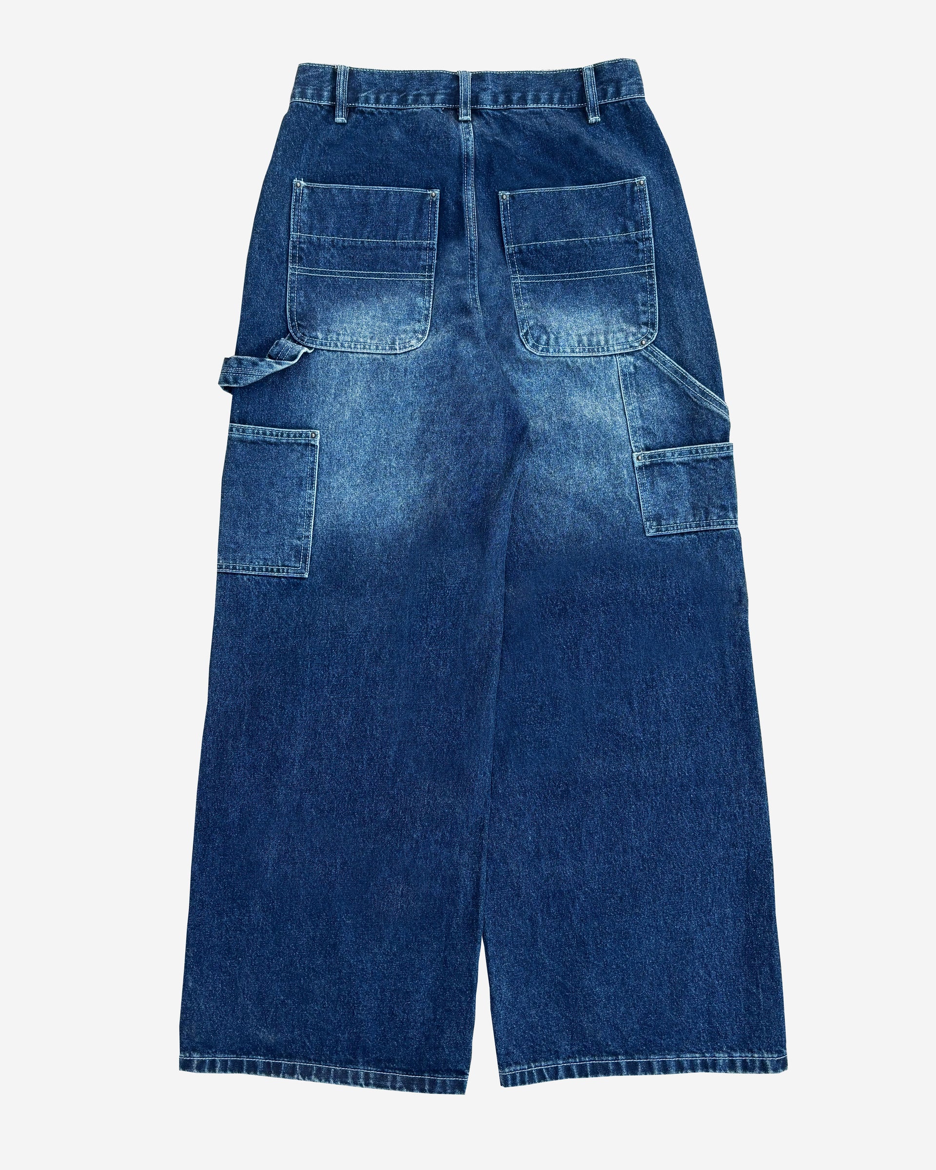 NAVY DOUBLE KNEE